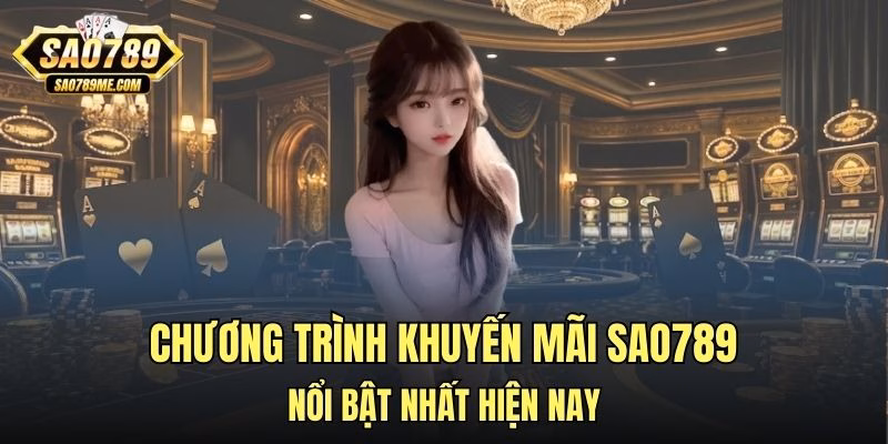 Chương trình khuyến mãi Sao789 nổi bật nhất hiện nay