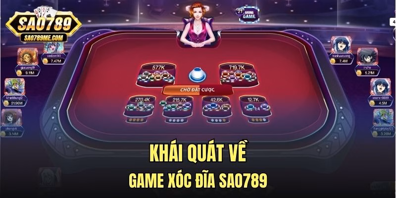 Khái quát về game xóc đĩa Sao789
