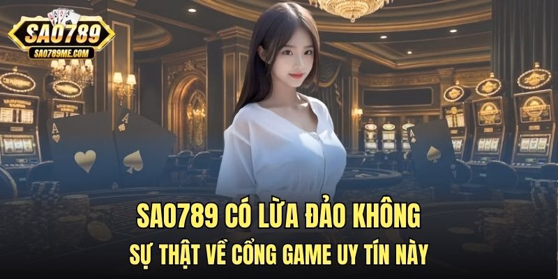 Sao789 có lừa đảo không