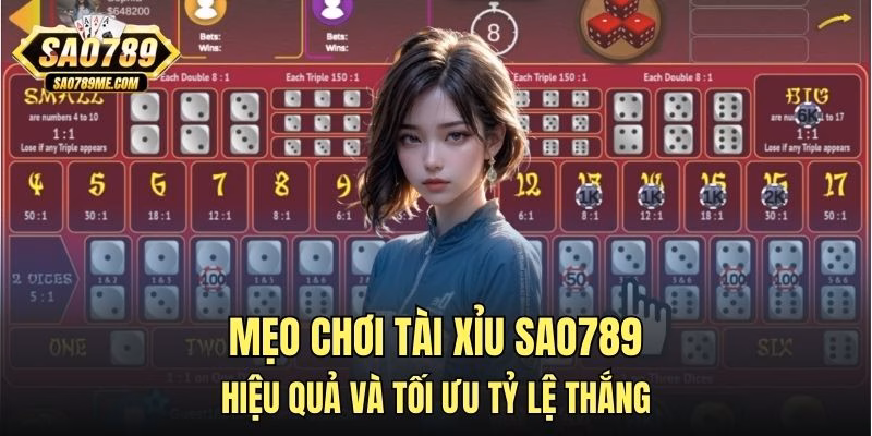 mẹo chơi tài xỉu Sao789